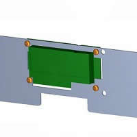 PCB DIPLAY ASS + BRACKET VITALE / MPN - 41207811